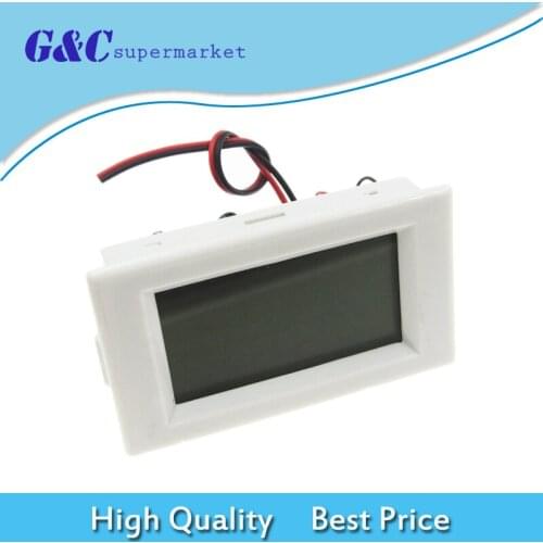 AC 80-300V 50A Dual LCD Digital Voltmeter Ammeter Voltage AMP BLUE backlight diy electronics