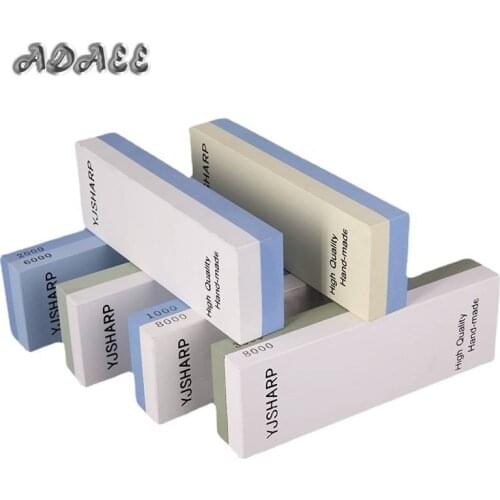 Adaee Size 7.1'*2.4*1.1 One Piece Double Sides Knife Sharpener Whetstone Sharpening Stones