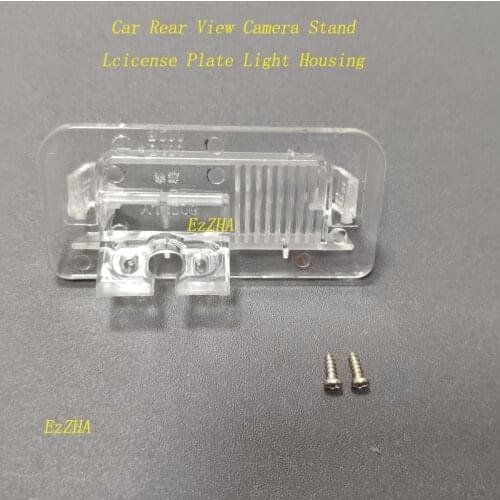 EzZHA Car Rear View Camera Bracket License Plate Lights Housing For Benz B R Class W246 B180 B200 B220 B250 R350 R500 ML350