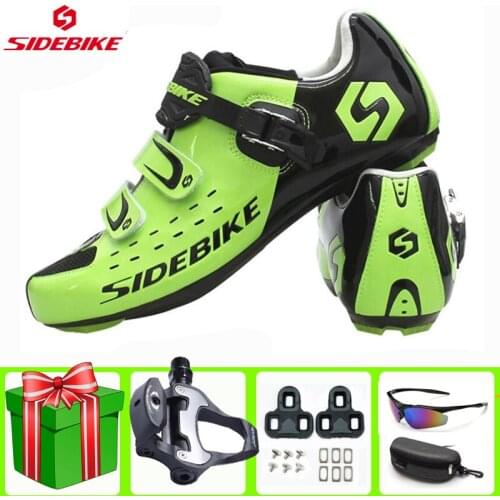Sidebike Road Cycling Shoes Men Women Professional Racing Bicycle Self-locking Shoes Outdoor Athletic Ultralight Comfortable