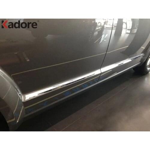 Side Door Trim For Dodge Journey 2009-2015 ABS Chrome Car Molding Strip Stream Lamp Panel Bumper Hoods Styling Accessories