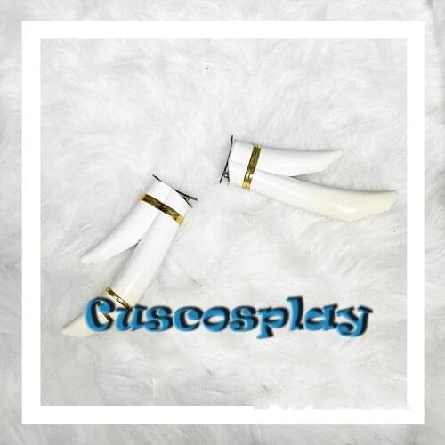 Game Genshin Impact Yanfei Cosplay Horns Headwear Hair Clip Props Halloween Christmas Anime Fancy Party Costumes Accessories