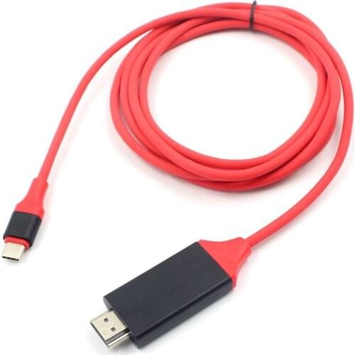 USB 3.1 Type C USB-C to 4K HDMI HDTV Adapter Cable For Samsung Galaxy S8 Macbook