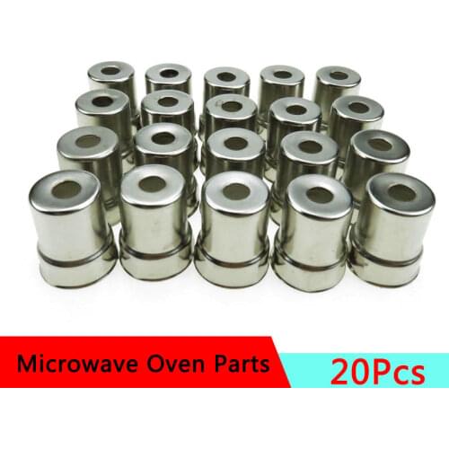 20PCS/LOT Stainless Steel Magnetron Caps for Microwave Replacement Parts for Microwave Ovens Copler Microondas Caps