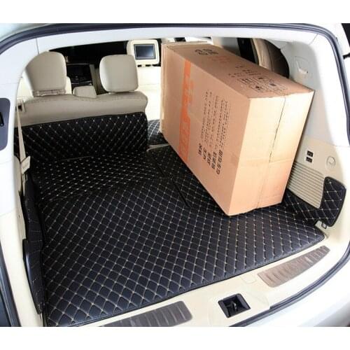 3D No Odor Full Covered Carpets Waterproof Non Slip Cargo Carpets Durable Rugs Special Car Trunk Mats for Nissan Patrol Y62