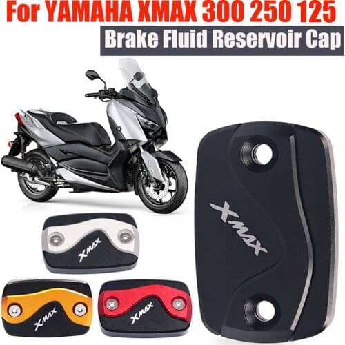 For YAMAHA X-MAX XMAX 300 250 400 XMAX300 XMAX250 XMAX400 Motorcycle Front Brake Fluid Reservoir Cap Cover Brake Fluid Tank Cap