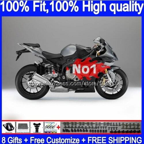 Injection Mold For BMW S 1000 RR S 1000RR 33MC.67 S1000 RR 2015 2016 2017 2018 S1000RR grey black 15 16 17 18 OEM Fairings Kit