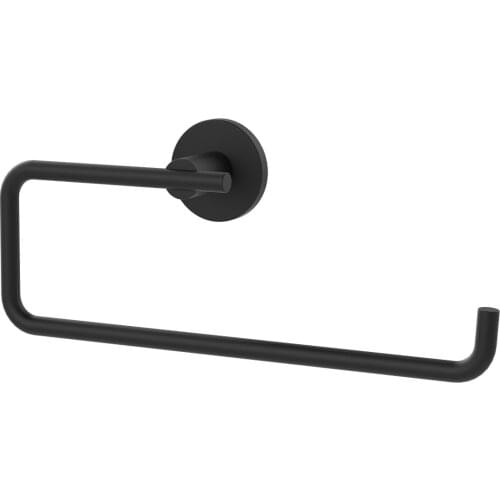 Mira Matte Black Stainless Paper Towel Holder