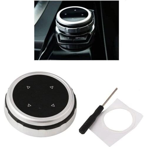 Multi-Media Control Knob Button Cover Trim for BMW M1 2 4 6 7 3 X1 X3 X4