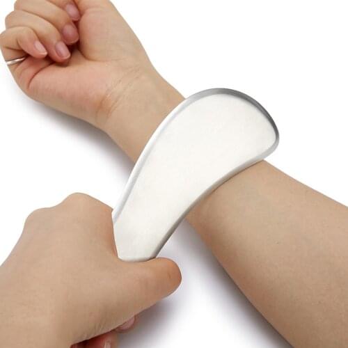 Stainless Steel Fascia Knife Deep Tissue Massage Scraper Muscle Relaxation Scraping Board Health Care Physiotherapy Massager