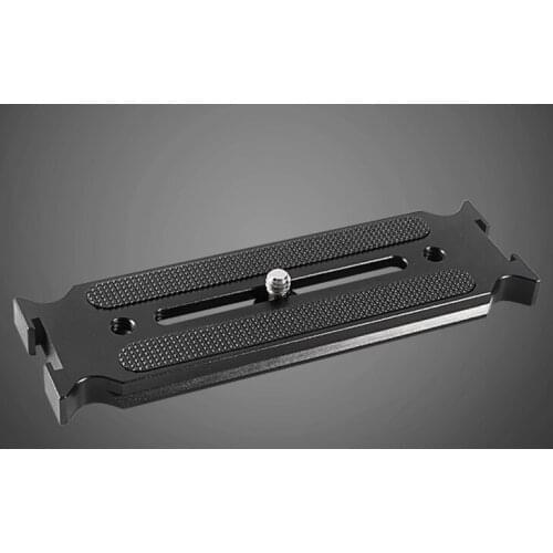 New Camera Quick Release Plate Arca Cold Shoe Expansion L Plate Vertical Clapper Metal Belt Hot Shoe for Canon Nikon Sony LED