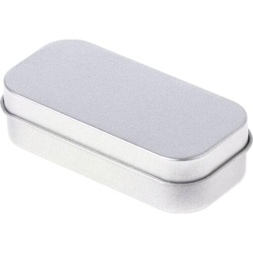 Portable Metal Lip Small Storage Box Case Organizer For Money Coin Candy Keys