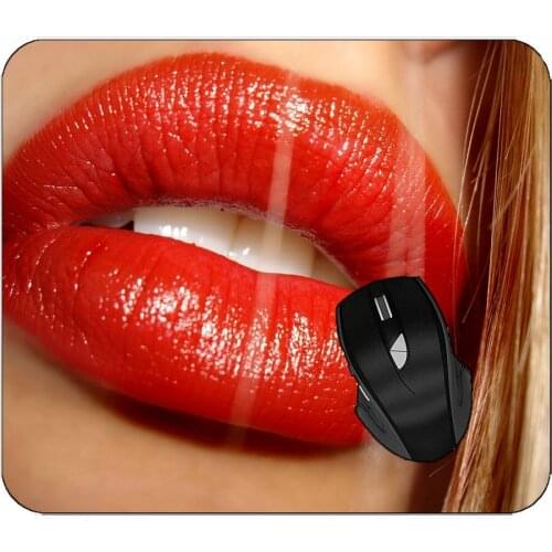 Gaming Mouse Pad Female Lips Sexy Red Lips Professional Mousepad