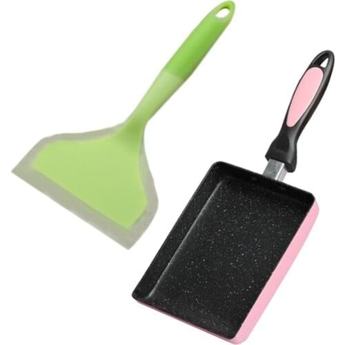 Japanese style tamagoyaki pan omelet thick egg yaki pan breakfast non-stick pan kitchen square pan mini frying pan