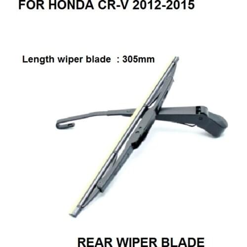 Rear Wiper Arm & Blade For Honda Crv 2012 2013 2014 2015 Blade Sizes 305MM Complete set