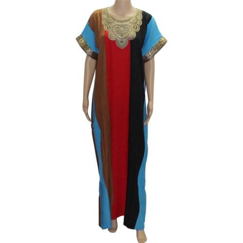 Tilapia new ankara styles women big dress loose fitting clothing middle east dubai gown bazin riche maxi long kaftan