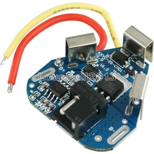 1PCS NEW BMS 3S 12.6V 6A Li-ion Lithium Battery Protection Board 18650 Power Bank Balancer Battery Equalizer Board