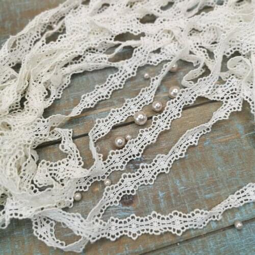 10Meters White Floral Venise Lace Trim Fabric for Garment Curtain Decorcation High Quality Venice Sofa Curtain Fabrics