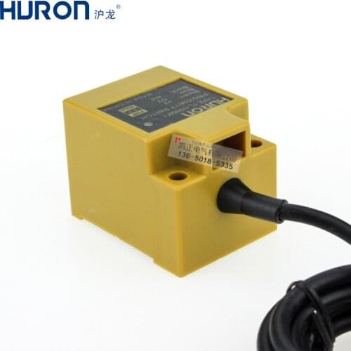 5 pieces of HURON Inductive square proximity switch DC three-wire TL-N20MF1 metal induction sensor PNP normally open