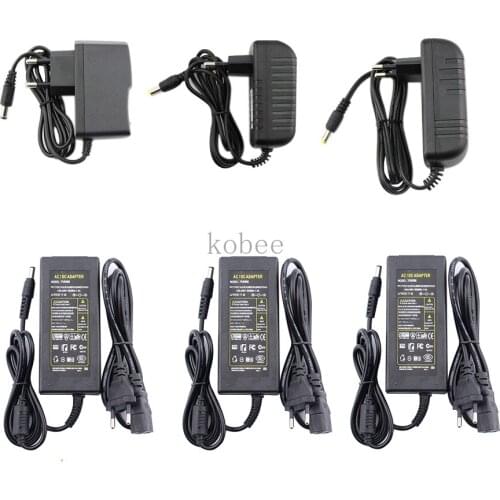 AC DC 12V 5V 9V 12V 24V Power Supply Adapter 1A 2A 3A 5A 6A 8A 110V 220V To 12V Power Supply Adapter LED Driver for LED strips