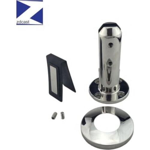 Frameless Balustrade Glass Railing 10-12mm Round Base Mount Glass Pool Spigot