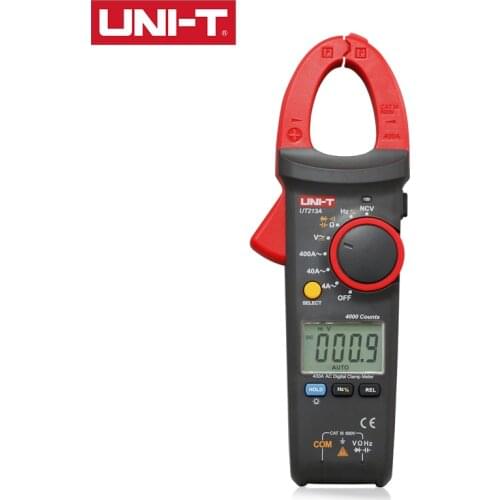 UNI-T UT213A/UT213B/UT213C 400A Digital Clamp Meter True RMS LCD backlight function Automatic range 3999 words reading NCF