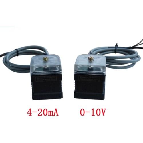 Electronic Ruler Transmitter 4-20MA Transmitter Displacement Sensor Current Transfer Module DIN Socket External Transmit Module