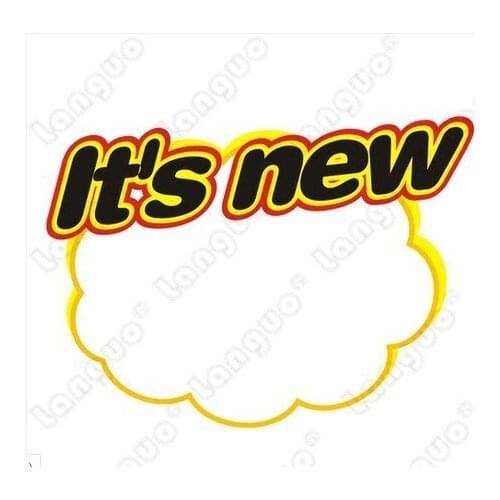 ITs newl l!POP price tag/supermarket explosion price label Pop advertising paper/ 10pcs AD021 Free Shipping