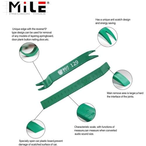MILE Thicker Times Fest With new Calipers LCD Display Tablet PC Disassemble Tool For Automobile Tommy Bar