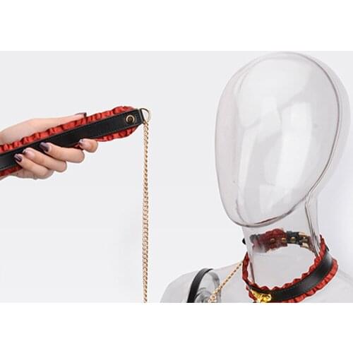 Lace Collar Sex Toys Retro Classic Skin-Friendly BDSM Decorative Jewelry Bondage Training Fetish Alternative Personality