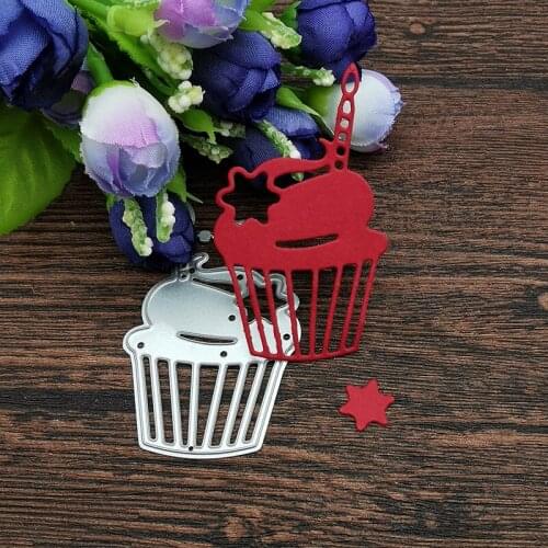 Cake candle decoration Metal Cutting Dies Craft Stamps die Cut Embossing Card Make Stencil Frame