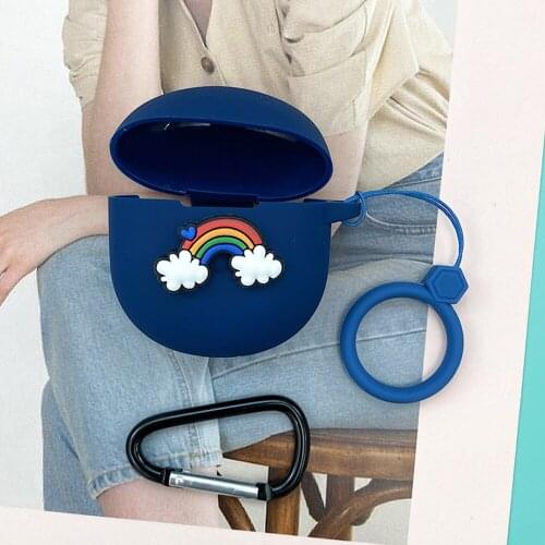 Cute Silicone Cover for VIVO TWS Neo Case Portable Bluetooth Earphone Case Kawaii Wireless Headphones Box Shockproof Silicone