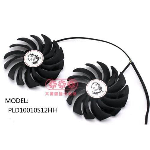 New Original 95MM PLD10010S12HH 6Pin Graphics Video Card Cooler Fan 980 970 960 GAMING Dual Fans Twin Cooling Fan