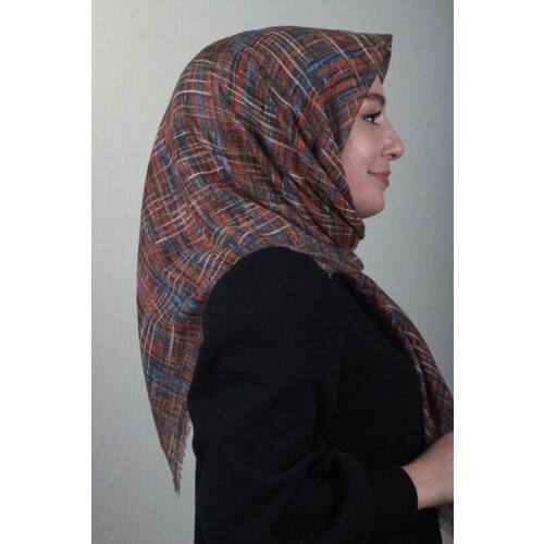 POLOİST LINEN FLAMLI SCARF DESEN-329 - RENK-18