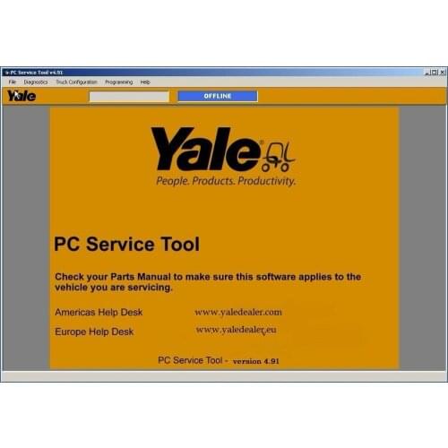 Yale PC Service Tool v 4.91 unlocked for install on many pcs