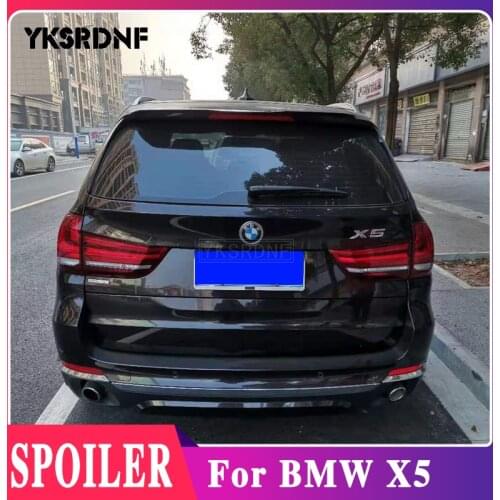 YKSRDNF For BMW X5 F15 E70 E53 G05 F20 Hatchback Spoiler High Quality ABS Tail Rear Wing Lip Spoiler Car Accessories Universal