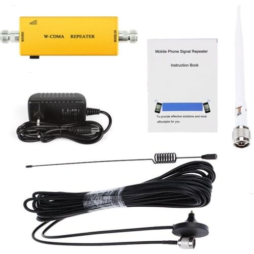 UMTS 3G internet call WCDMA 2100mhz mobile phone signal amplifier enhanced receiver