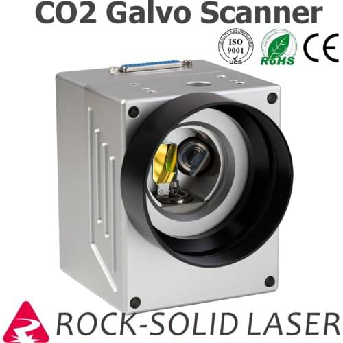 High Speed CO2 Galvo Scan Head Galvanometer Scanner CO2 Marking Machine Parts 1064nm Input 10mm SG7110 with Power Supply Set