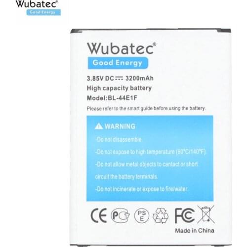 Wubatec 1x 3200mAh 24.64Wh BL-44E1F Replacement Battery For LG V20 Stylo 3 H990 F800 VS995 US996 LS995 LS997 H990DS H910 H918