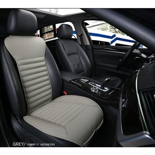 1 pc pu leather car seats pad, non-slide car seat cushion for audi a3 8p a4 b8 b7 b6 a3 a5 a6 c6 c7 c5 q5 q7 accesorio para auto