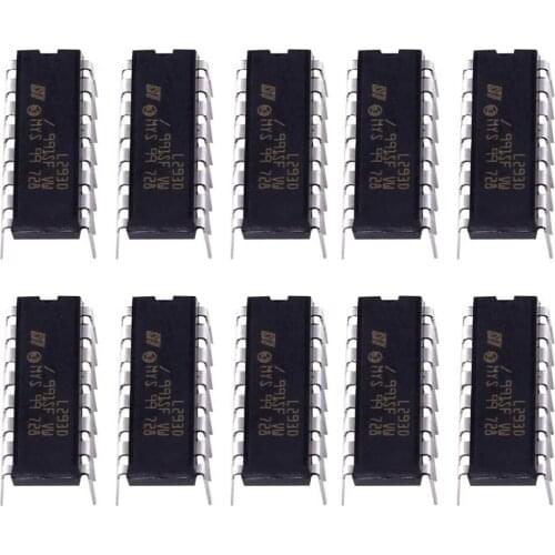 10pcs L293D DIP 16-pin IC Stepper Motor Drivers Controllers