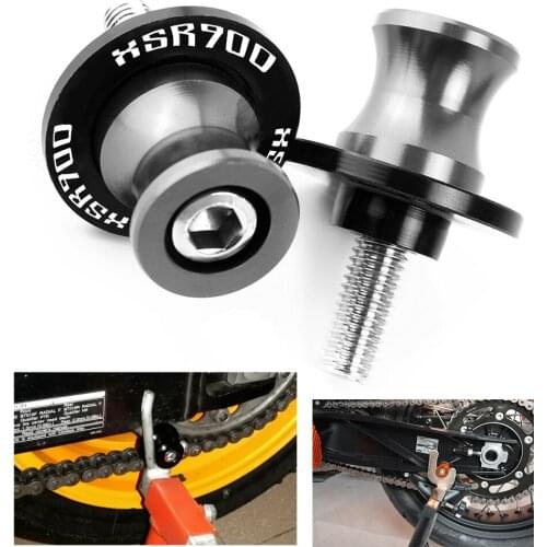 6MM For YAMAHA XSR 900 XSR900 ABS 2014 2015 2016 2017 2018 Motorcycle Stand Screws Swingarm Spools Slider Stand Screws Paddock