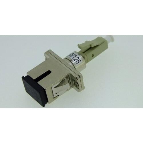 Free Shipping SC Female to LC Male 50/125um Multi-mode Fiber Optic Adapter SC-LC Hybrid Optical Adaptor