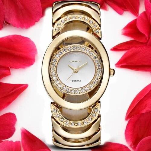 CRRJU rose gold womens watches bracelet watch women watches luxury ladies watch clock reloj mujer relogio feminino horloges