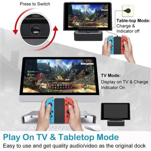 For Nintend Switch HDMI Video Converter Base Switch Portable TV Base Converter Game Accessories For NS Game Console