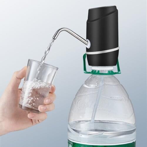 Electric Water Bottle Pump Dispenser USB Charging Automatic Water Pump Home Gallon Drinking Bottle Switch Wireless Water Pumps