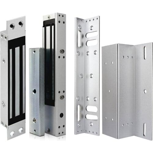 Magnetic Electric Lock Electromagnetic Door Lock DC 12V Single Door Lock Holding Force 280KG for access Control system