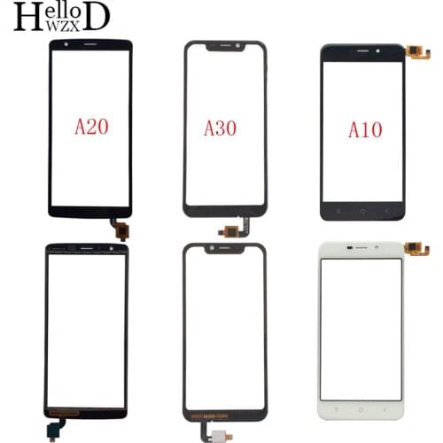 Mobile Touch Screen Panel For BlackView A10 A20 / A20 Pro A30 Touch Screen Digitizer Panel Front Glass Sensor 3M Glue Wipes