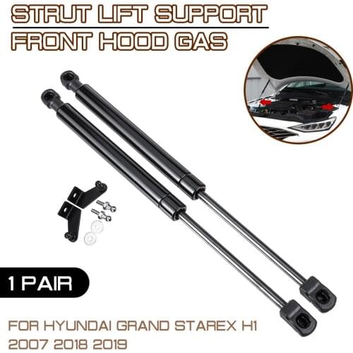 Car Front Engine Cover Hood Shock Lift Struts Bar Support Rod Arm Gas Spring Bracket For Hyundai Grand Starex H1 2007 2018 2019