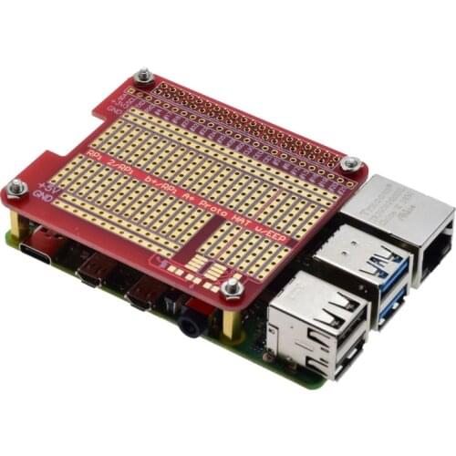 Raspberry Pi GPIO Extension Board DIY Proto HAT Shield for Raspberry Pi 4 3 Model B for RPI 4B 3B B+ A